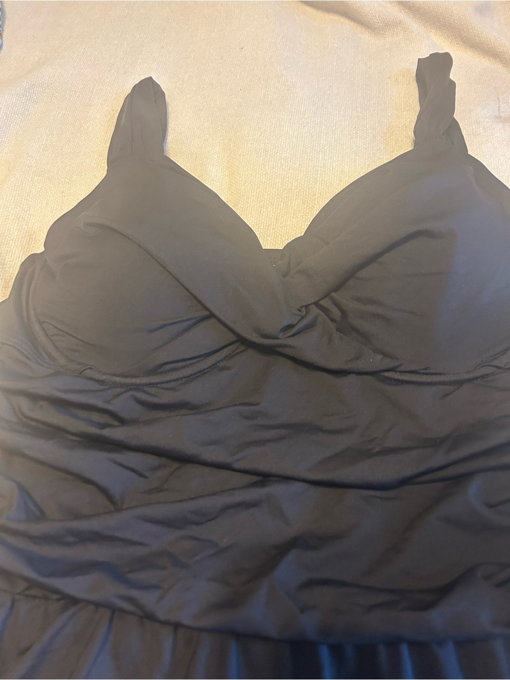 Anne Cole twist front skirted swim suit 18W NWT - Picture 4 of 12